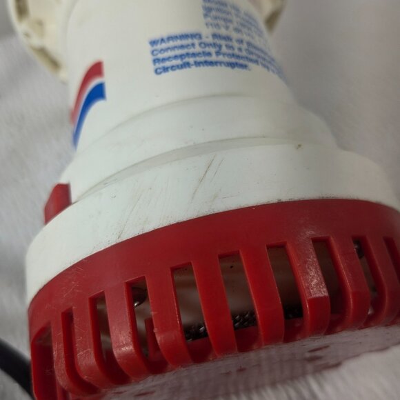 Rule 1800 Sump Utility Pump Automatic A53S Pumps 1800 GPH 110 V 60 HZ 1.0A READ - Picture 9 of 11